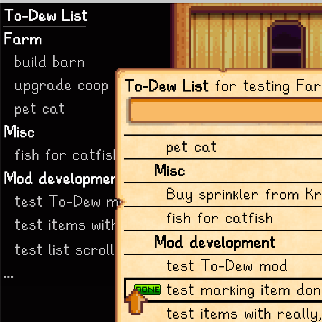 ToDew Files Stardew Valley Mods