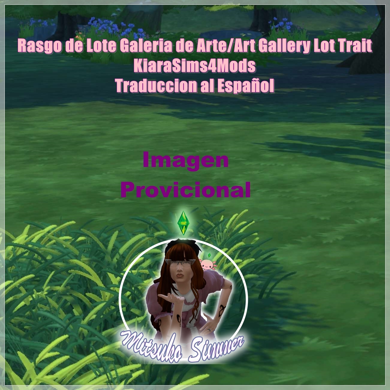 Rasgo de Lote Galeria de Arte/Art Gallery Lot Trait x KiaraSims4Mods ...