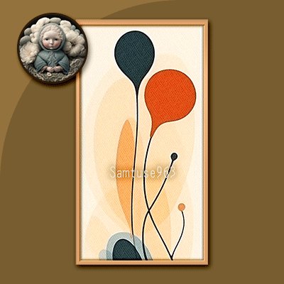 HQ Abstract Flower Long Painting #3 Sellable Extra D Samtuse963 logo