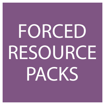Forced Resourcepacks