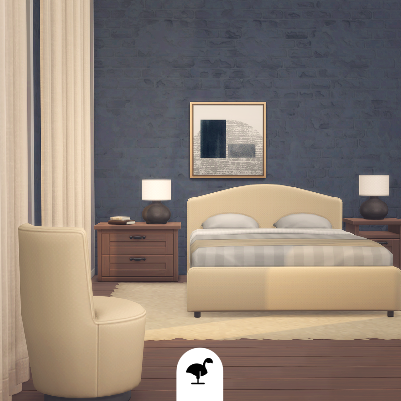BGIN Bedroom logo