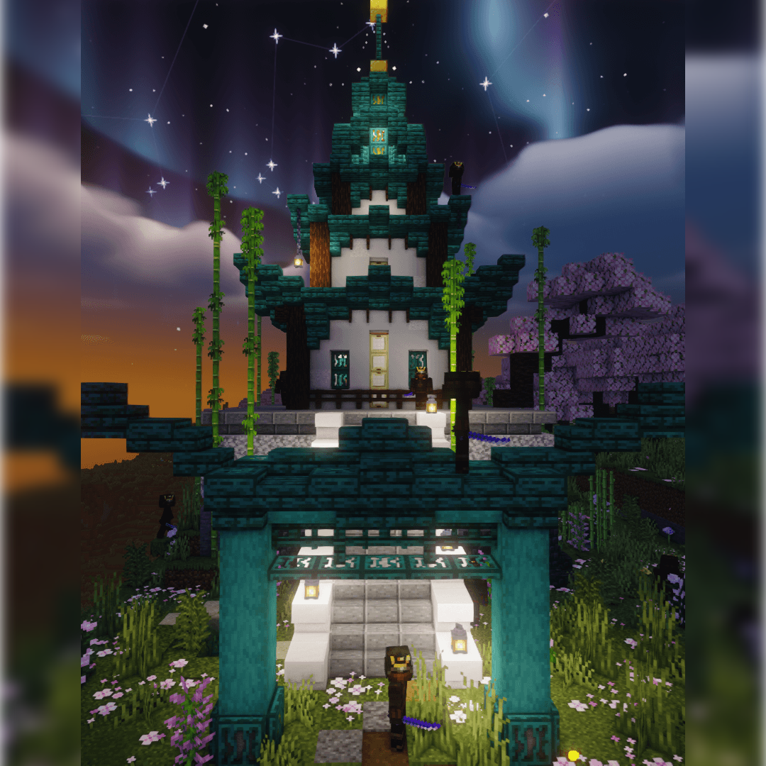 nebulus-evil-samurai-battletower-for-the-cherry-grove-mods-minecraft