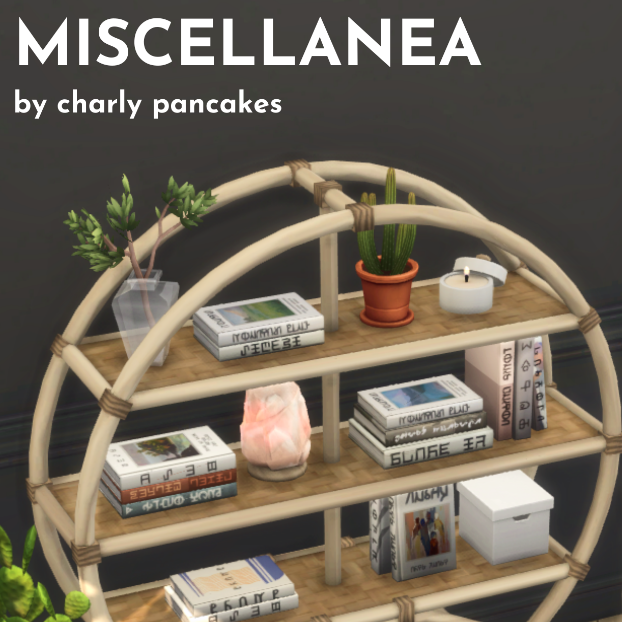 MISCELLANEA - bookcase, decor & clutter - by charly pancakes ...