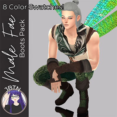 [JBTN] Male Fae Boots - The Sims 4 Create a Sim - CurseForge