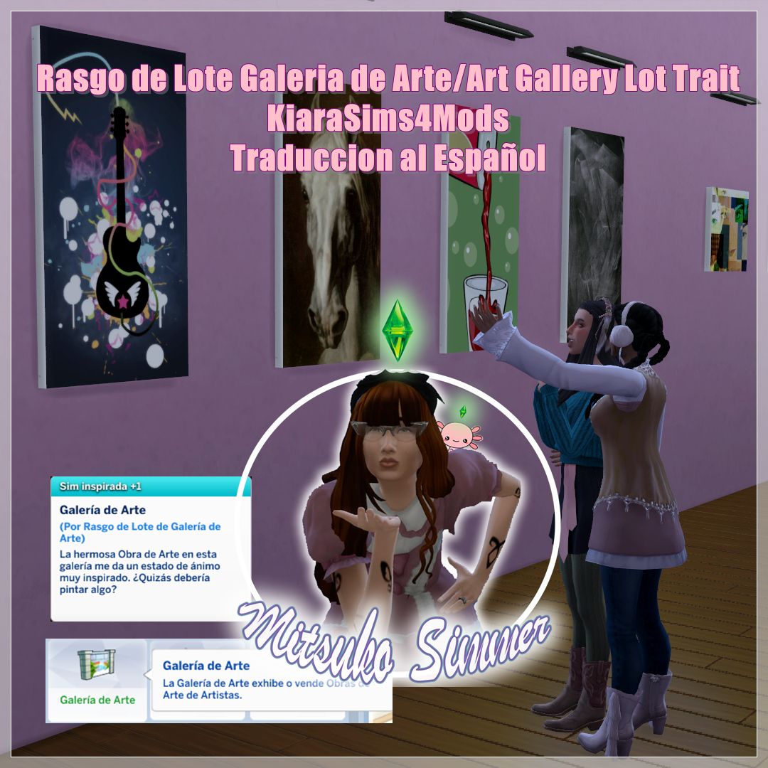 Install Rasgo de Lote Galeria de Arte/Art Gallery Lot Trait x ...