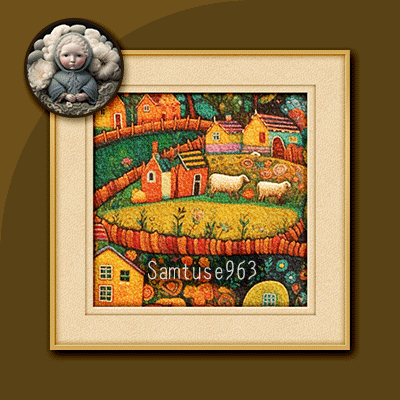 Childlike Square Painting #1 Sellable Extra C Samtuse963 logo
