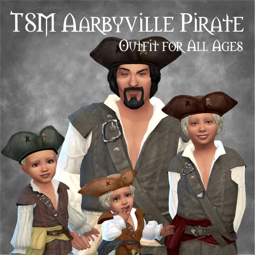 TSM Aarbyville Pirate Outfit for All Ages logo