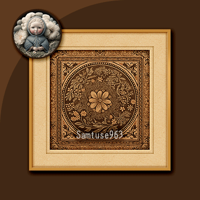 Medieval Classical Square Painting #1 Sellable Extra C Samtuse963 logo