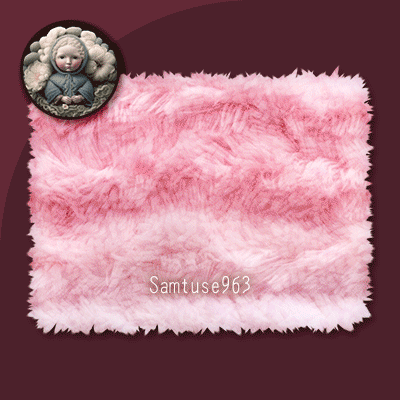 HQ Pastel Fluffy Rectangular Dance Rug #3 Samtuse963 logo