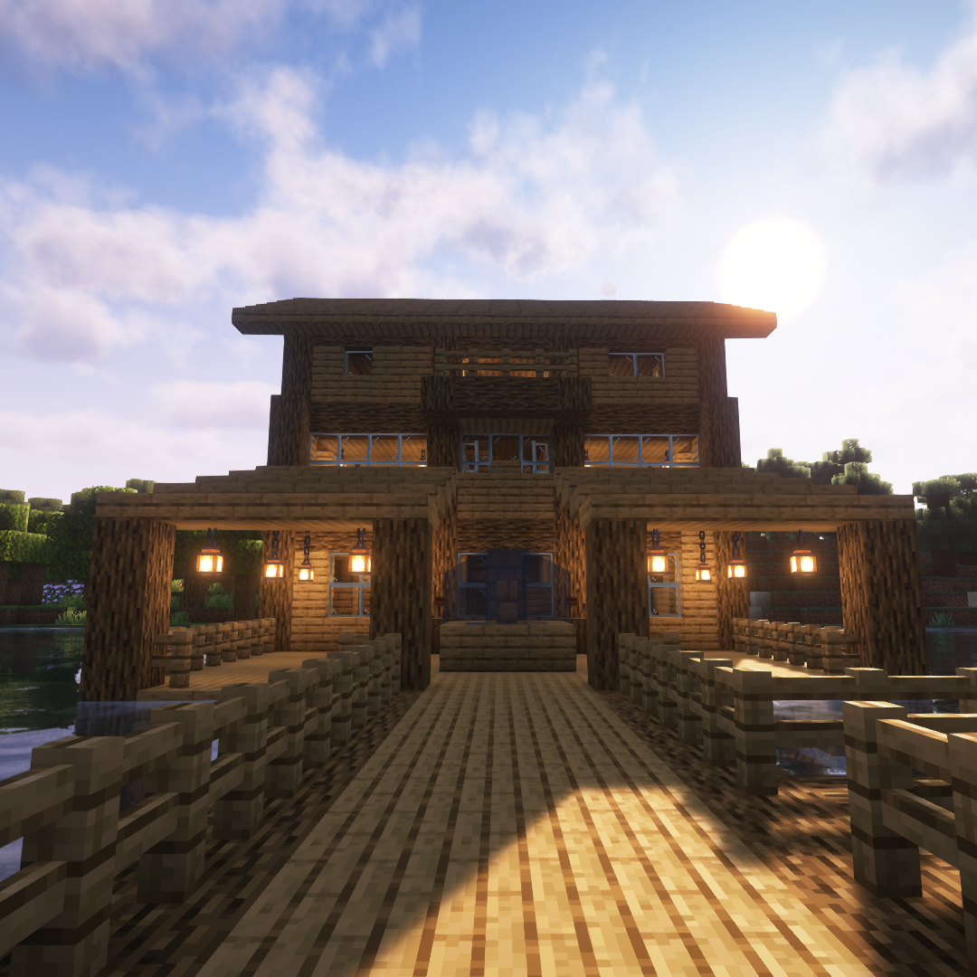Floating Mansion - Minecraft Worlds - CurseForge