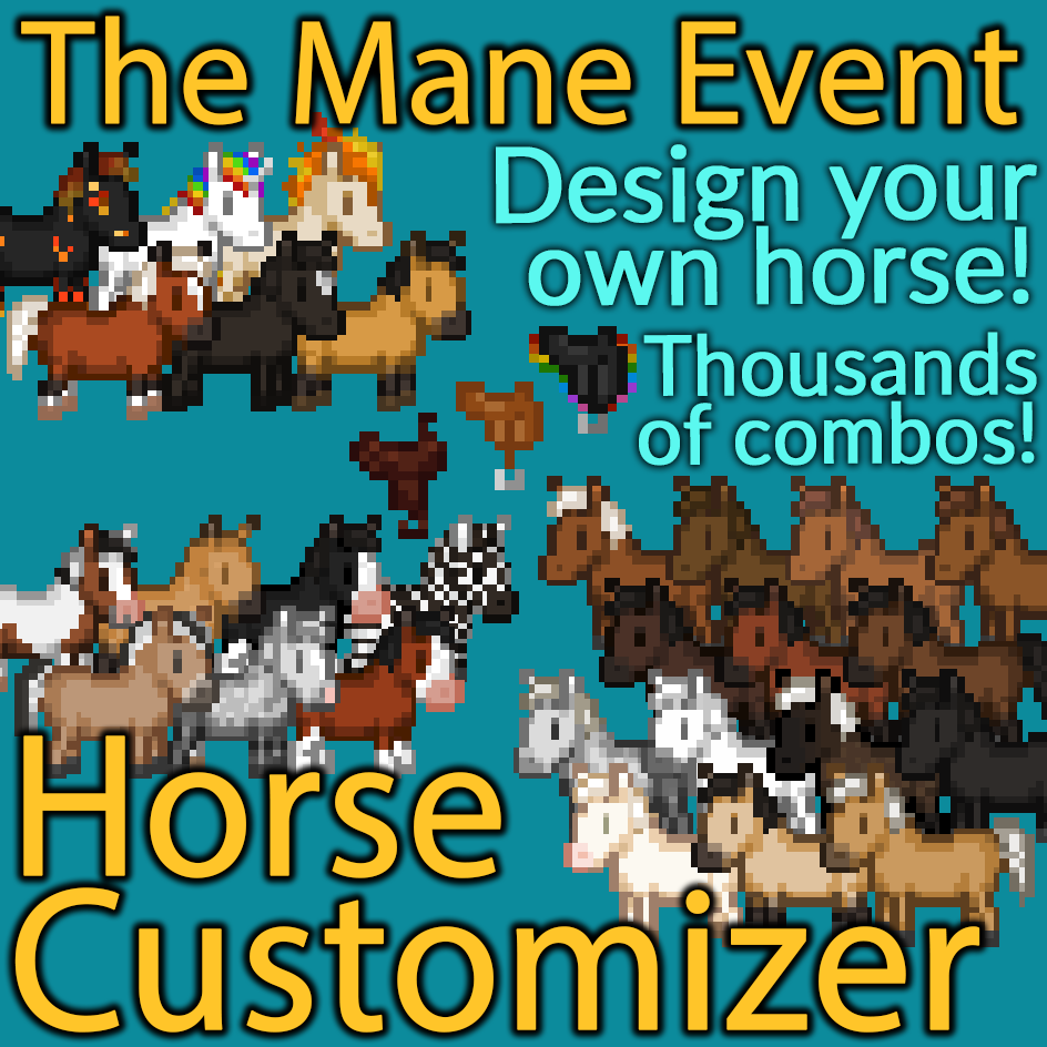 The Mane Event - Horse Customizer logo