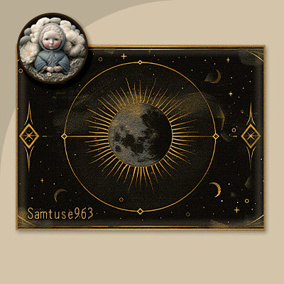 HQ Celestial Rectangular Dance Rug #2 Samtuse963 logo