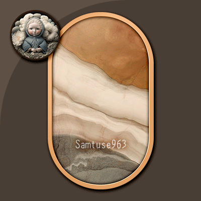 HQ Marble Oval Frame #2 Samtuse963 logo