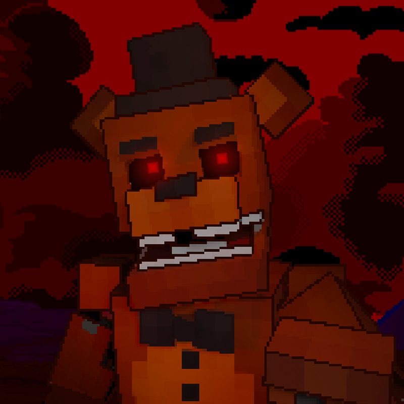 Nightmare's world [fnaf] logo