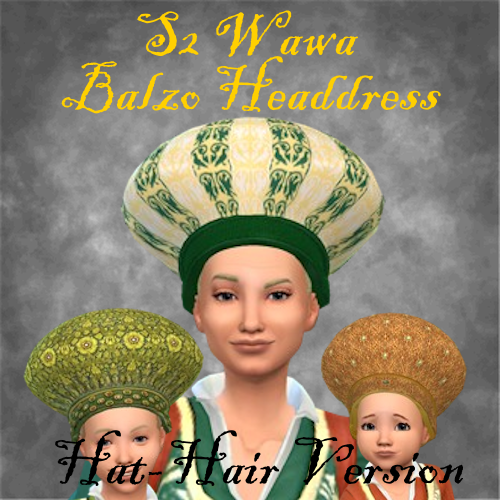 S2 Wawa Balzo Headdress - Hat-Hair Version logo