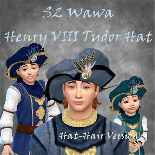 S2 Wawa Henry VIII Hat - Hat-Hair Version logo