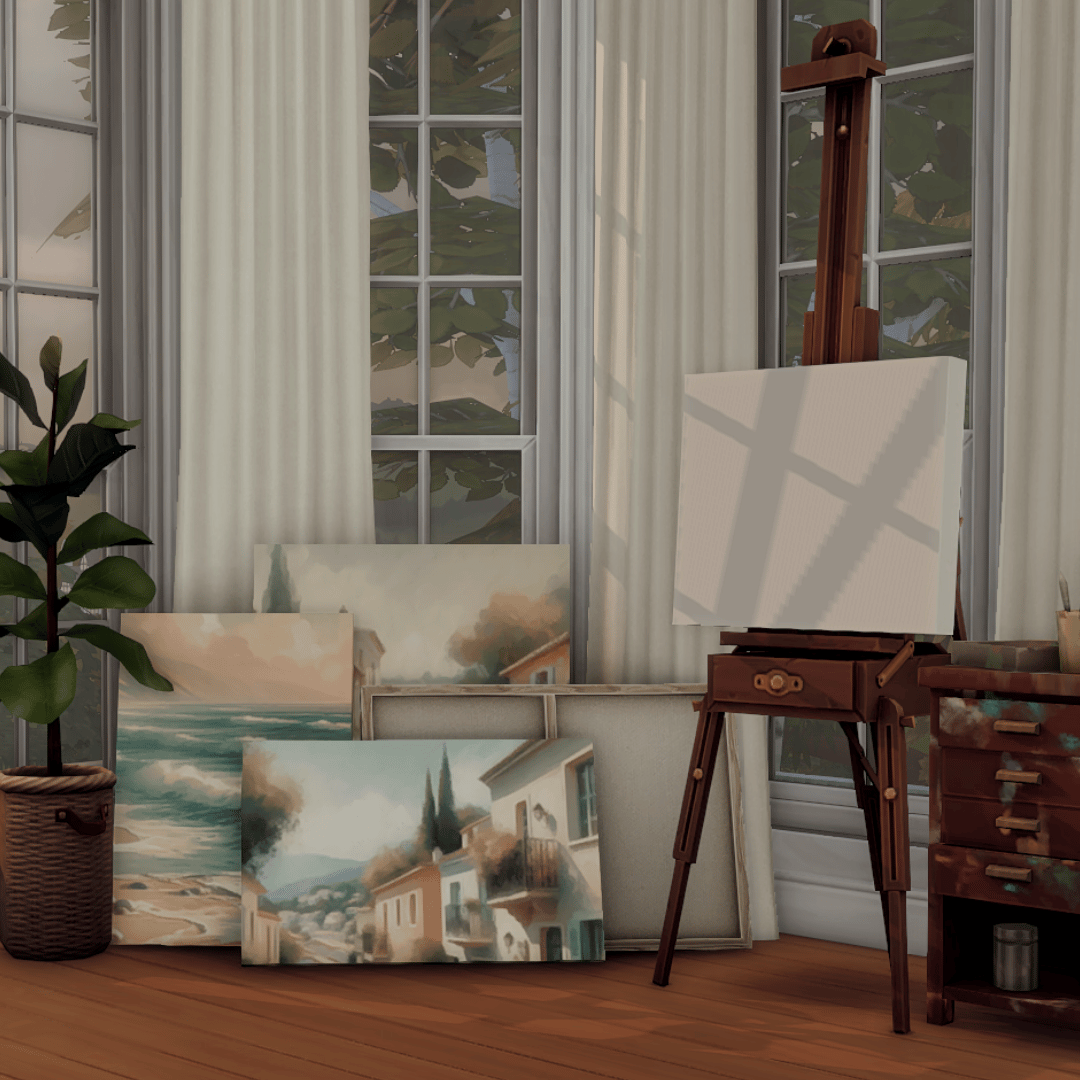 Beautiful old canvases logo