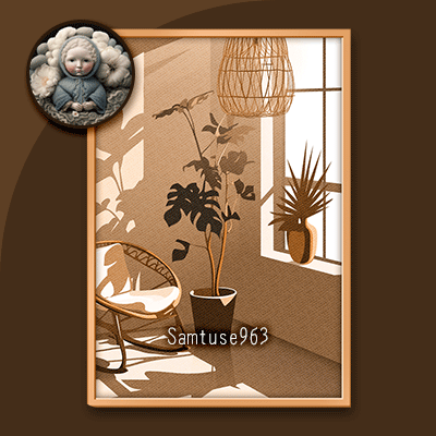 Minimalist Cozy Indoor Painting #1 Sellable Extra A Samtuse963 logo