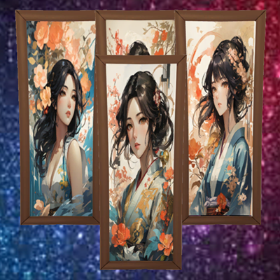 Japanese Inspired Anime Ladies Pictures - Dependencies - The Sims 4