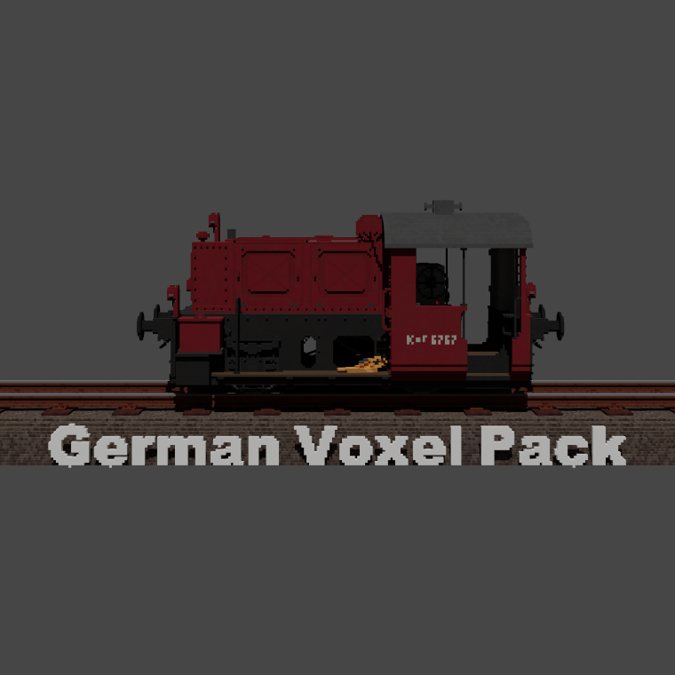 Install [gvp] German Voxel Pack - Immersive Railroading - Minecraft 