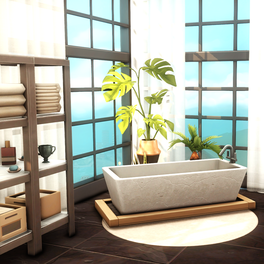 Misy Apartment Bathroom - The Sims 4 Rooms / Lots - CurseForge