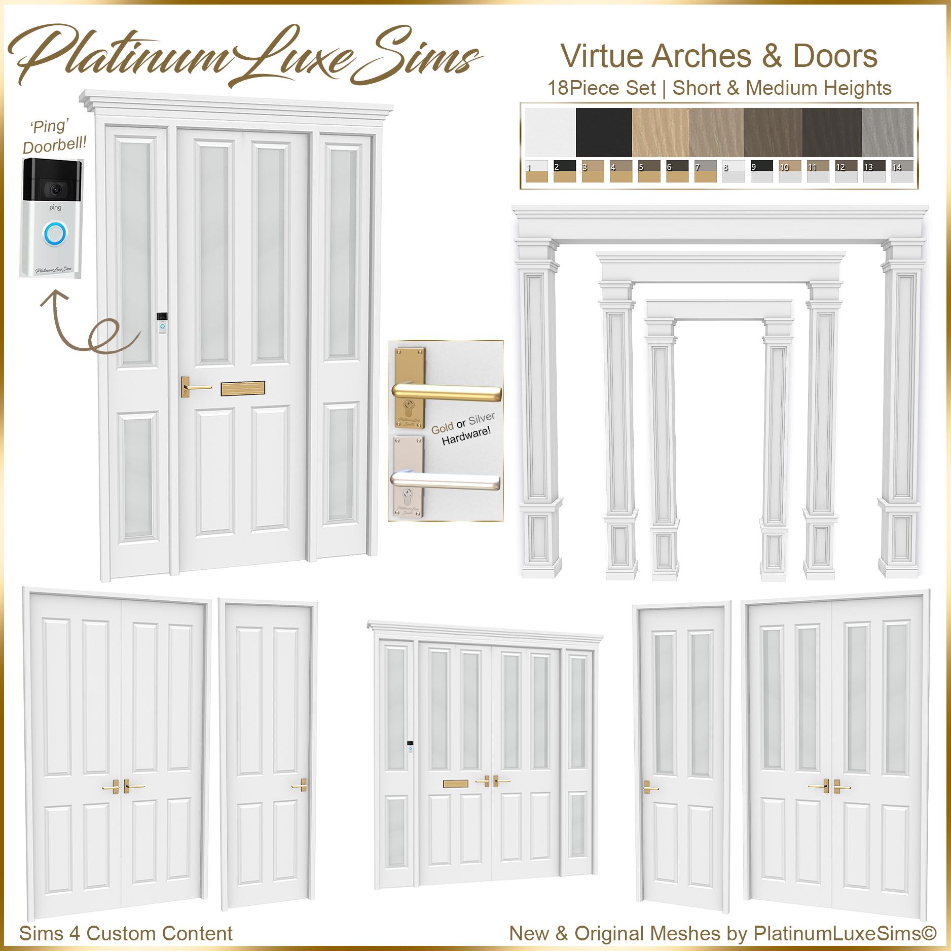 Virtue Arches & Doors Set logo
