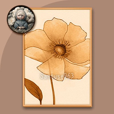 Abstract Flower Painting #6 Sellable Extra A Samtuse963 logo