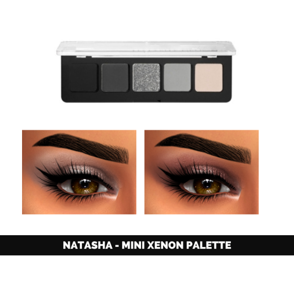 Fifthscreations - Natasha Mini Xenon Palette Makeup logo