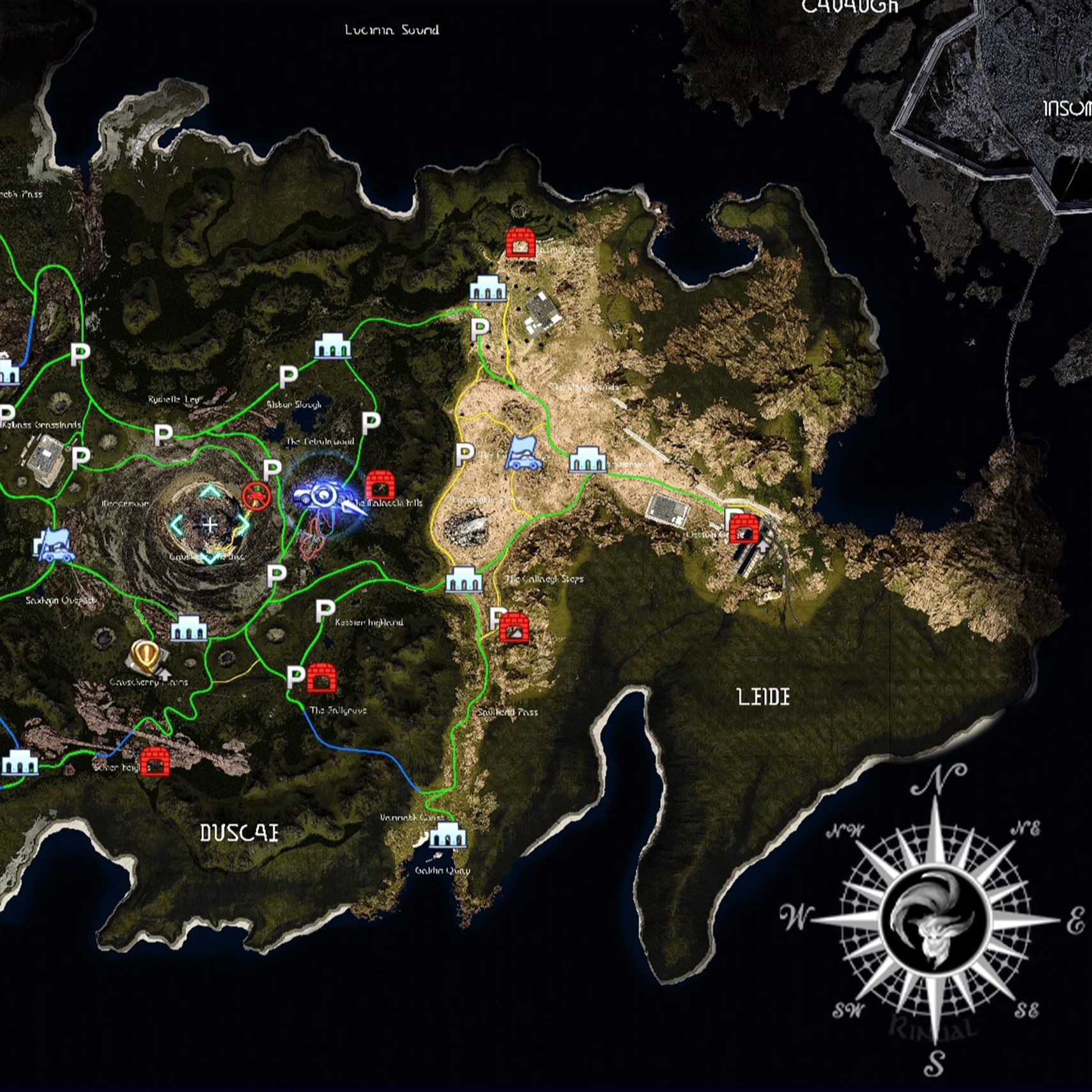 Download Rinual's 16k World Map - Final Fantasy XV Mods - CurseForge