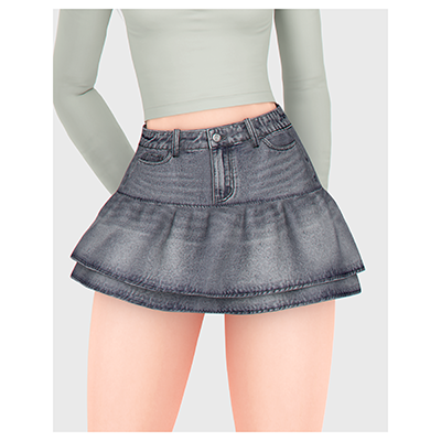 Lilith Jeans Skirt logo