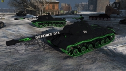 IS-3 & IS-3 auto "Nvidia-Style black"