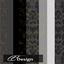 chick in black, gray and gold logo