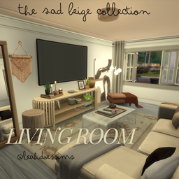 The Sad Beige Collection - Living room logo