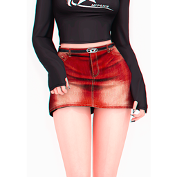 Puppet Skirt (belted and non belt verion)