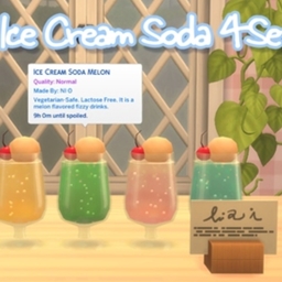 Iced soda set by ONI Spanish translation