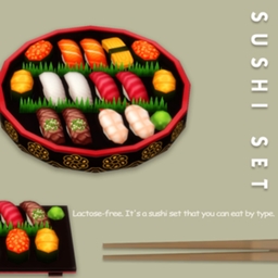 Sushi set by ONI Spanish translation