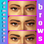 Dimensional Brows - a brow set logo