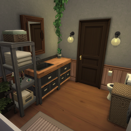 Modern-Industrial Style Bathroom