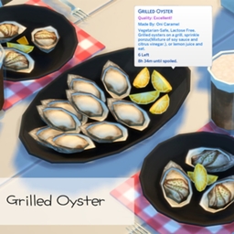 Grilled Oysters by ONI Spanish translation