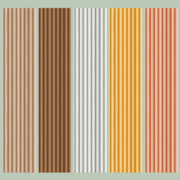 vertical metal corrugated wall logo