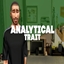 ANALYTICAL TRAIT  By WICKED PIXXEL Spanish Translation logo