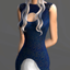 MF - Daenerys Blue Cutout Dress logo