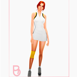 Woman Tennis Dress - Anne - Version 1 project image