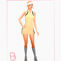 Woman Tennis Dress - Anne - Version 3 project image