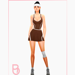 Woman Tennis Dress - Criss - Version 3 logo