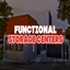 FUNCTIONAL STORAGE CENTERS  By WICKED PIXXEL Spanish Translation logo