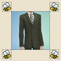 Male formal coat with stylish tie