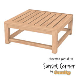 Comiko - Sunset Corner Coffee Table