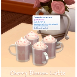 Café con leche de flor de cerezo de Oni Traducido al español by LizzySims
