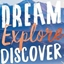 Dream Explore and Discover logo